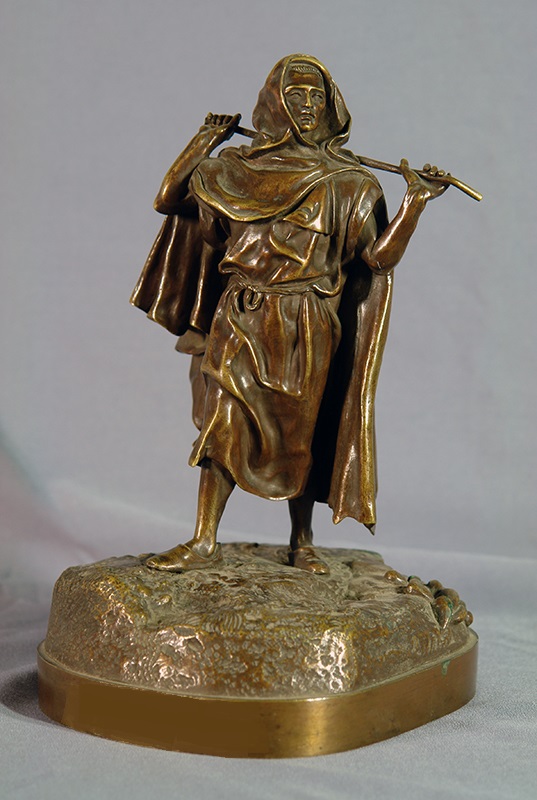 Kabil by Lanceray bronze statue