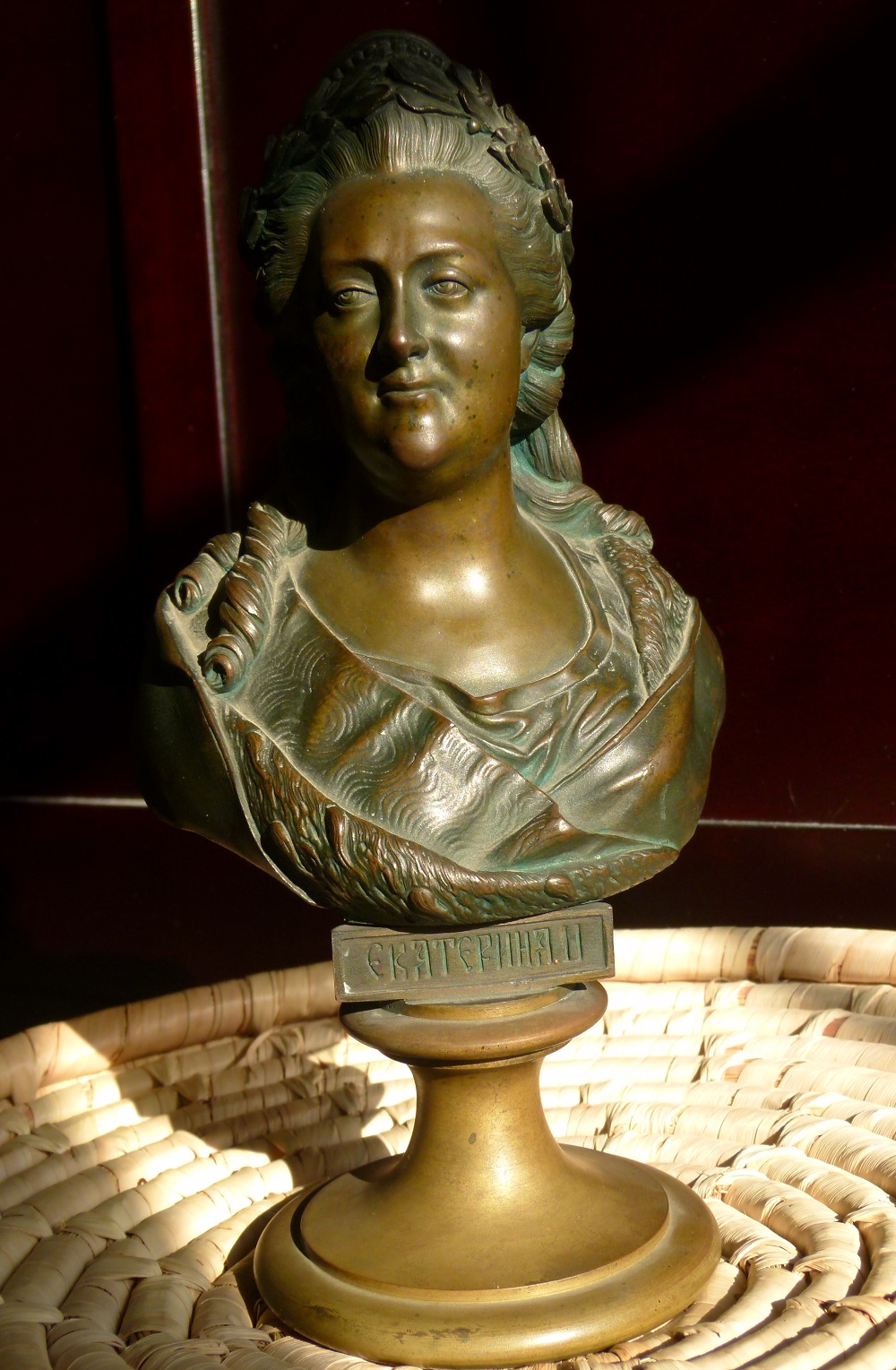 Chopins-bust-gallery - Catherine-the-great-russia-bronze-statue