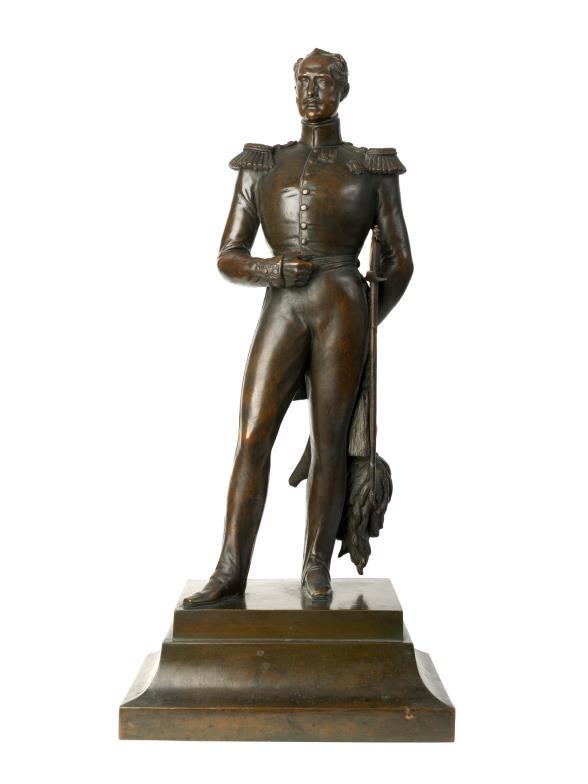Nikolay-Nicolas The First Russian Emperor bronze statue-sculpture